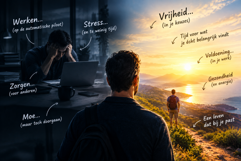 Hoe je brein je gevangen kan houden in een leven dat je eigenlijk niet meer wilt