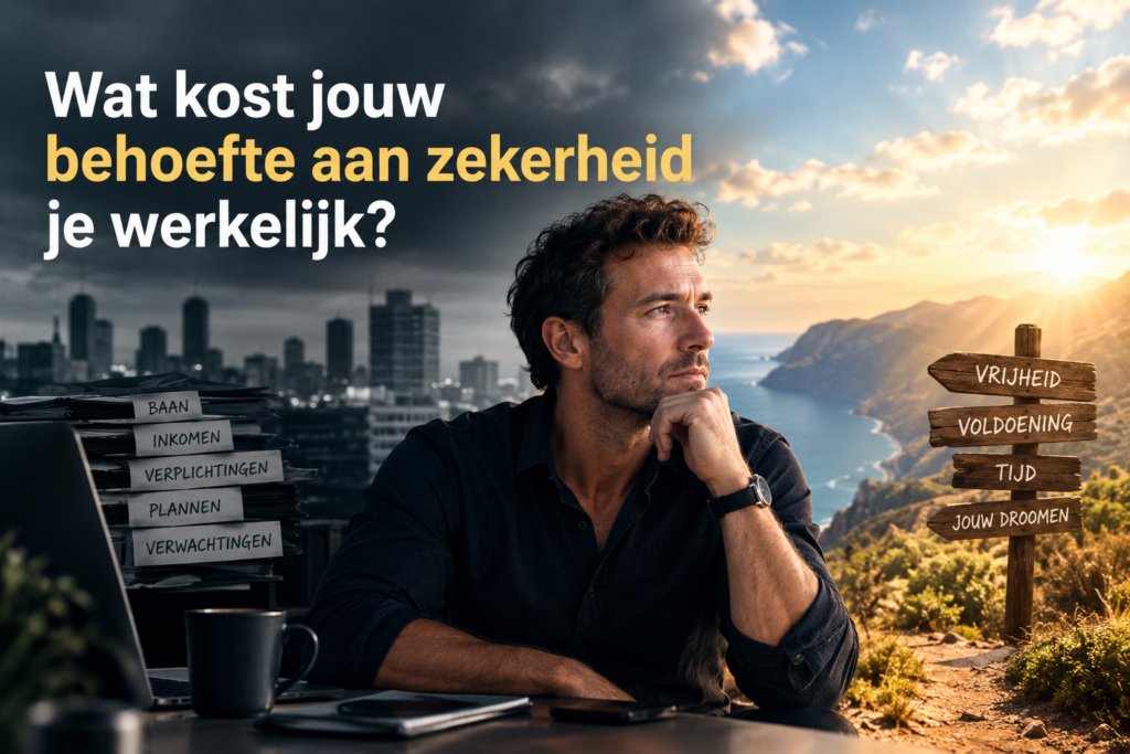 Wat kost jouw behoefte aan zekerheid je werkelijk
